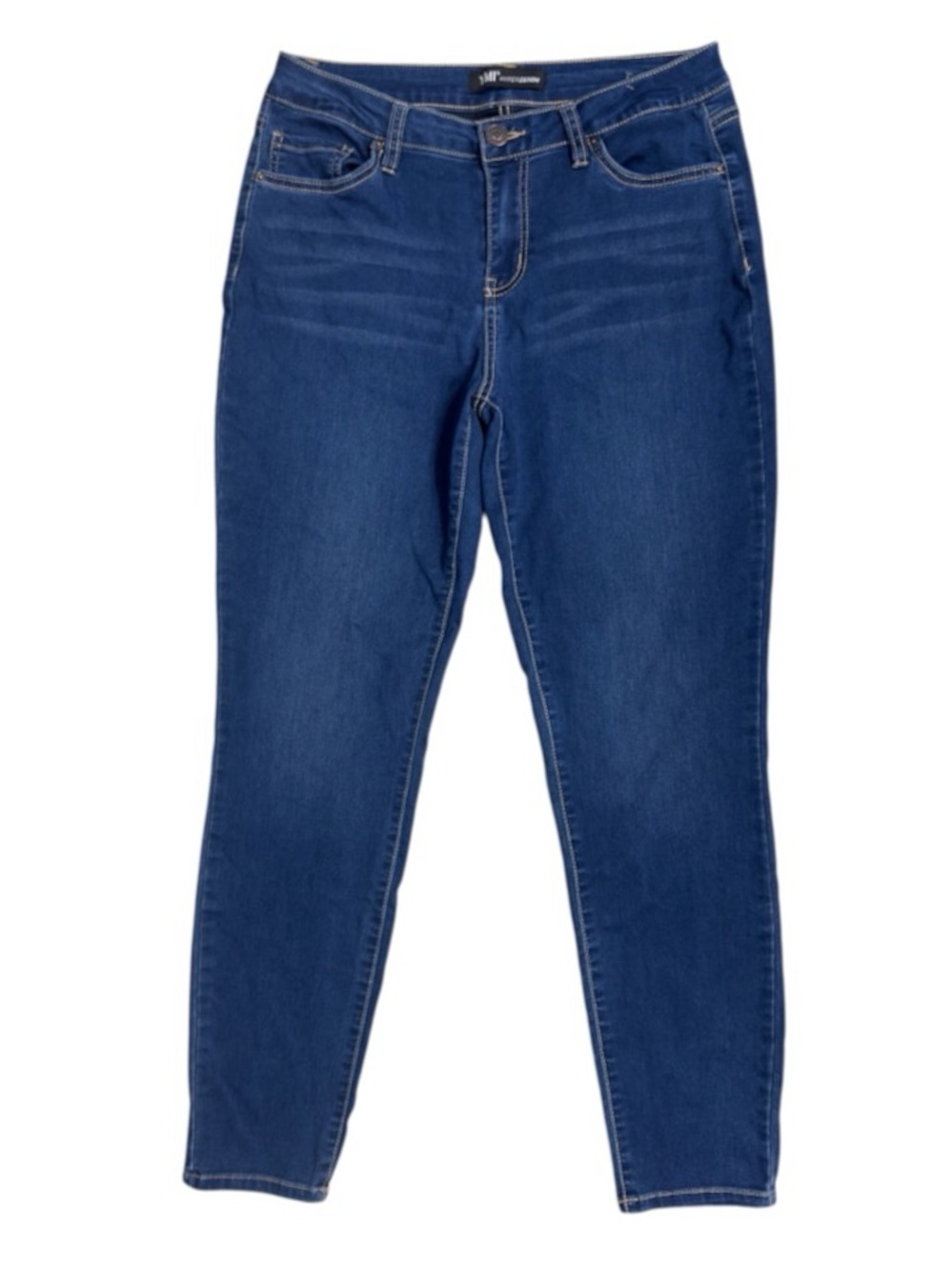 YMI JEANS Women's Essential HyperDenim Super Stretchy Mid Rise Skinny Jeans EUC